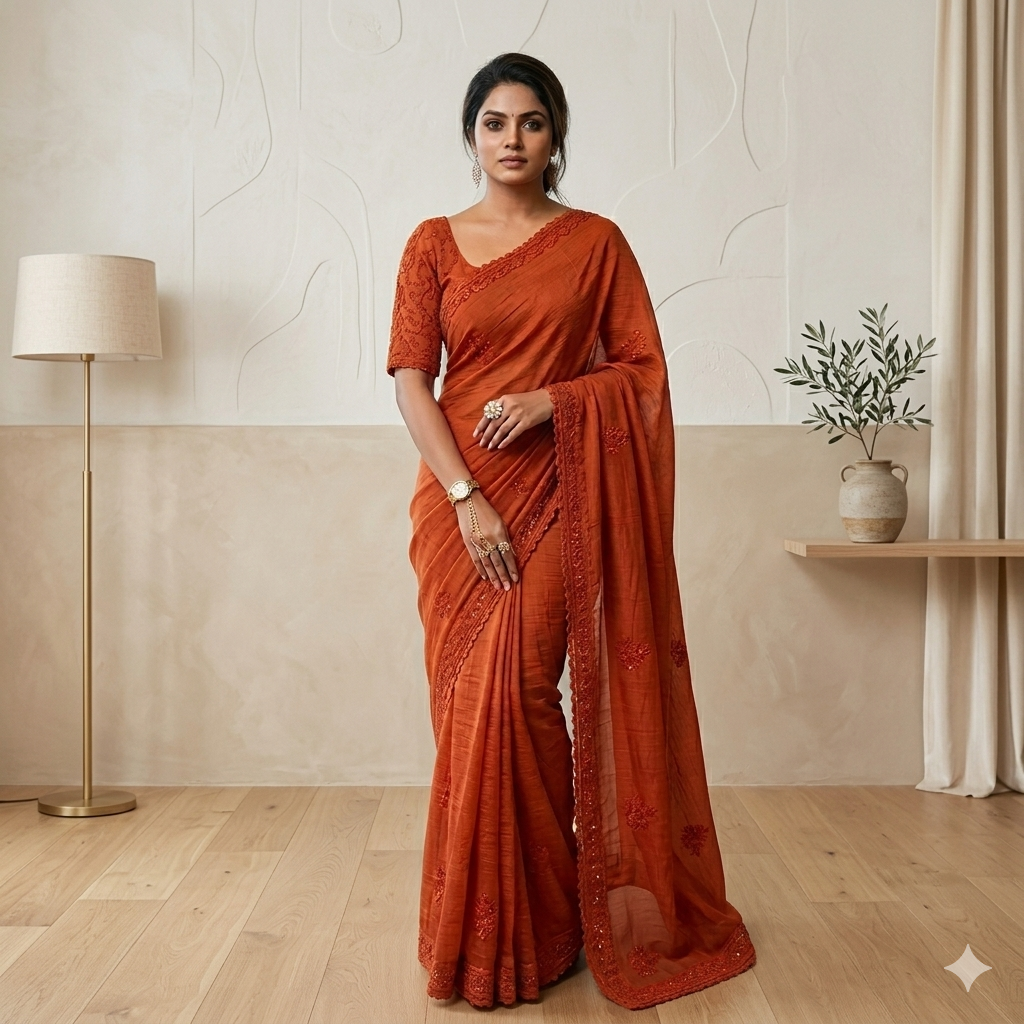 Noor-e Chanderi Saree