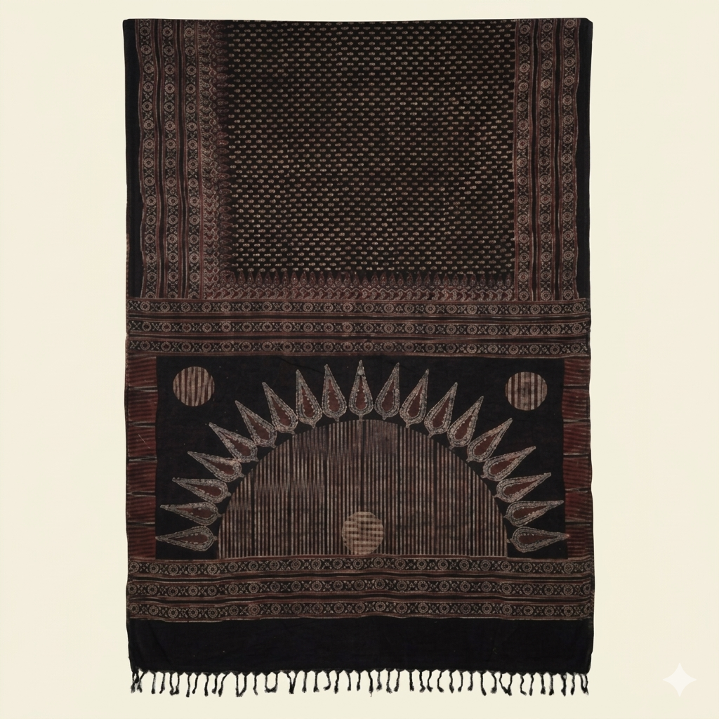 Signature Bhujodi Ajrakh