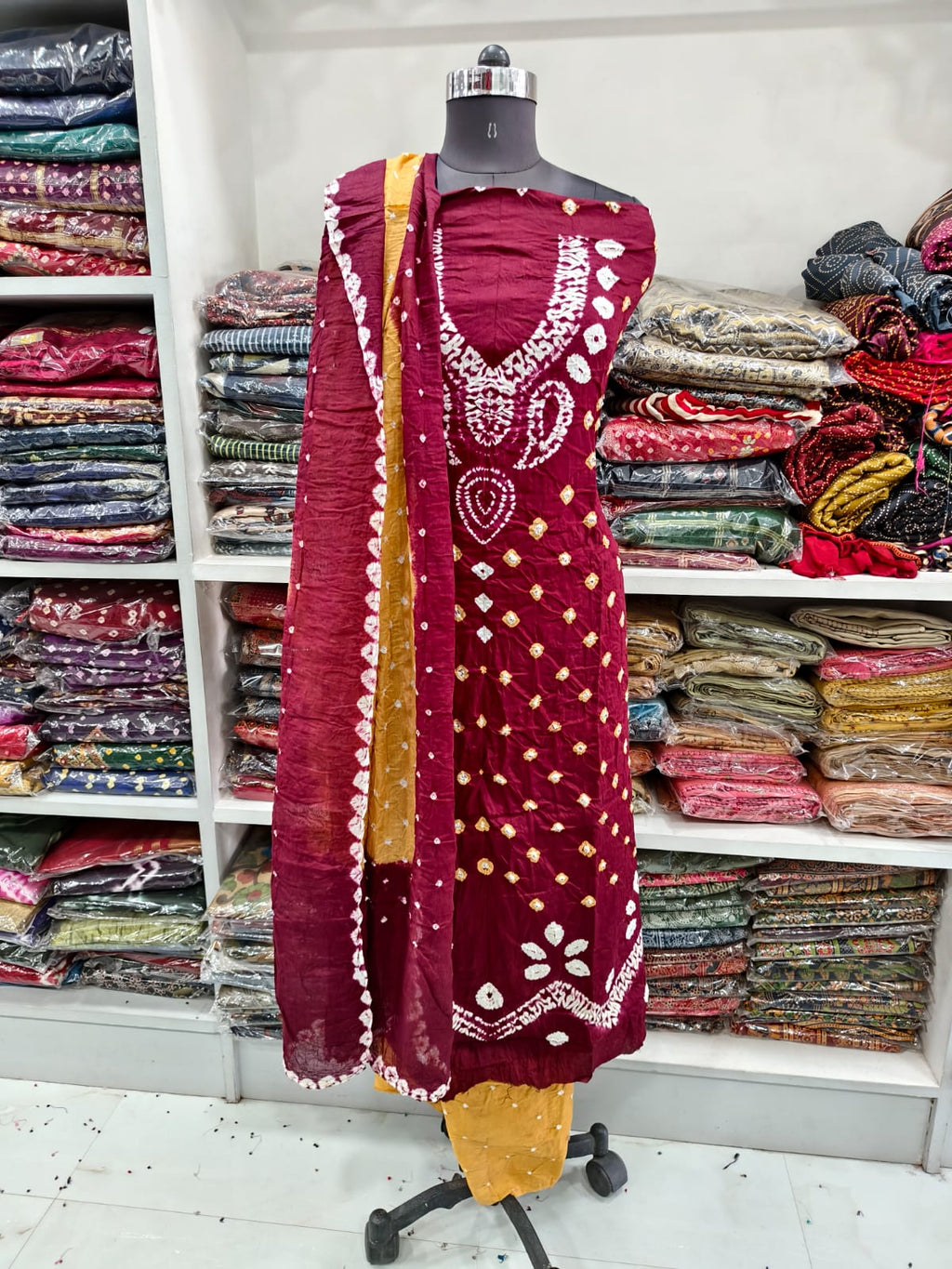Mustard Maroon