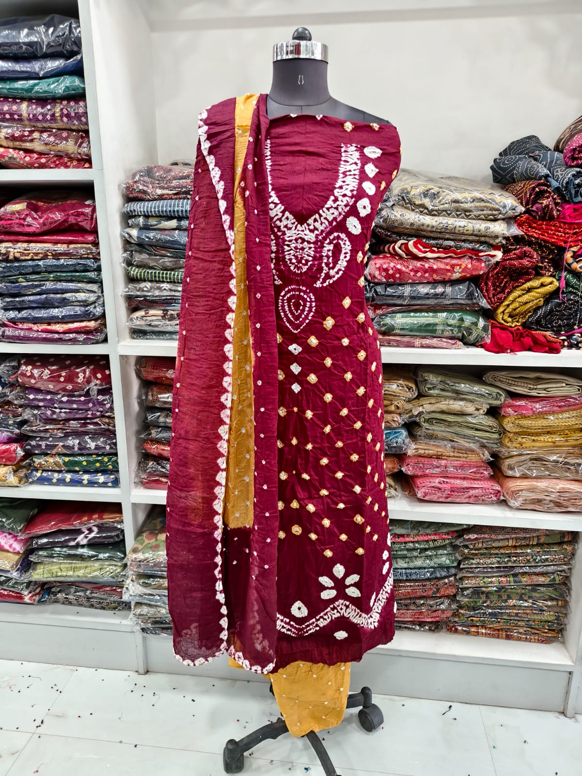 Mustard Maroon